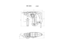 دریل بتن کن متابو metabo مدل KHE 3250