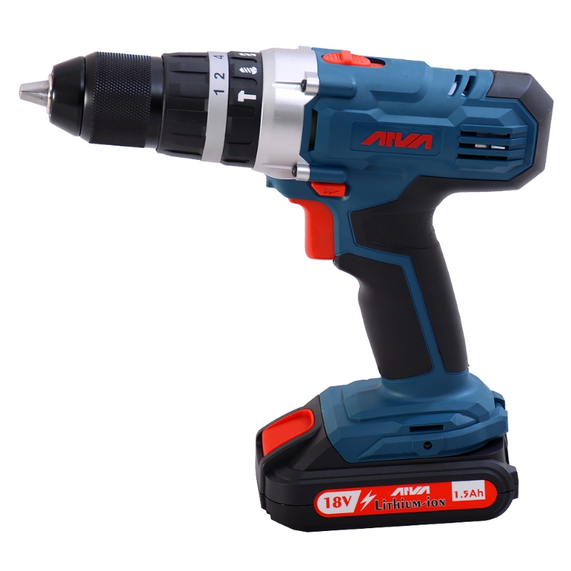 بدنه دریل شارژی آروا مدل 5804 با سه نظام 13 میلی‌متر