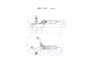 سنباده استیل نواری متابو metabo مدل RBE 15-180 SET