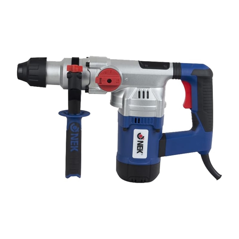 خرید دریل بتن کن 4/5 کیلویی 1200 وات سه نظام چهار شیار نک مدل NEK 1233 CH | ابزار 3