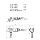 فرز آهنگری متابو metabo مدل W 24-180 MVT- ابزار سه