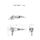 فرز آهنگری متابو metabo مدل W 26-180 MVT- ابزار سه