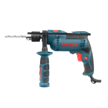 خرید دریل 13 میلی متری چکشی سه نظام آچاری 810 وات بدون کیف BMC رونیکس مدل Ronix 2230 | ابزار 3