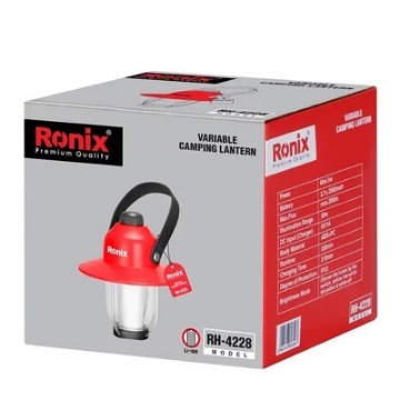 چراغ فانوسی شارژی کمپی ولوم دار  NEW رونیکس مدل Ronix RH-4228