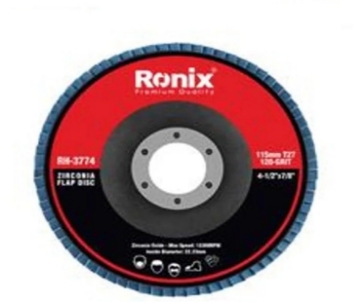 سنباده فلاپ دیسکی 115 میلیمتری  P60 رونیکس مدل Ronix RH-3771