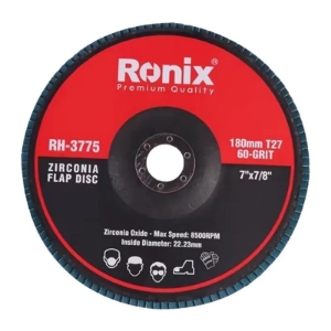 سنباده فلاپ دیسکی 180 میلیمتری P60 رونیکس مدل Ronix RH-3775