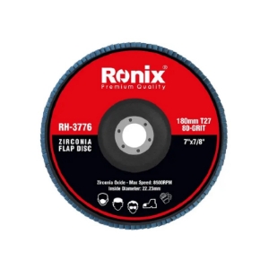 سنباده فلاپ دیسکی 180 میلیمتری P80 رونیکس مدل Ronix RH-3776