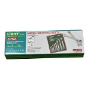 ست 8 عددی آچار کیفی یکسر رینگ لایت LIGHT- ابزار سه