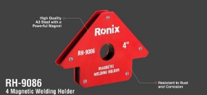 خرید گونیا مگنتی (مغناطیسی) جوشکاری 4 اینچ رونیکس مدل Ronix RH-9086 | ابزار سه