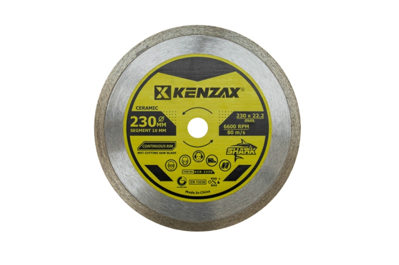 خرید صفحه سرامیک بر شارک 230 میلی متری کنزاکس مدل Kenzax KCR-2230 | ابزار 3