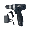 کار با دریل پیچ‌ گوشتی Vivarex VR12V-1C روی سطح چوب در محیط کارگاهی