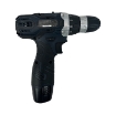 دریل شارژی ۱۲ ولت Vivarex مدل VR12V-1C از زاویه کناری روی میز کار