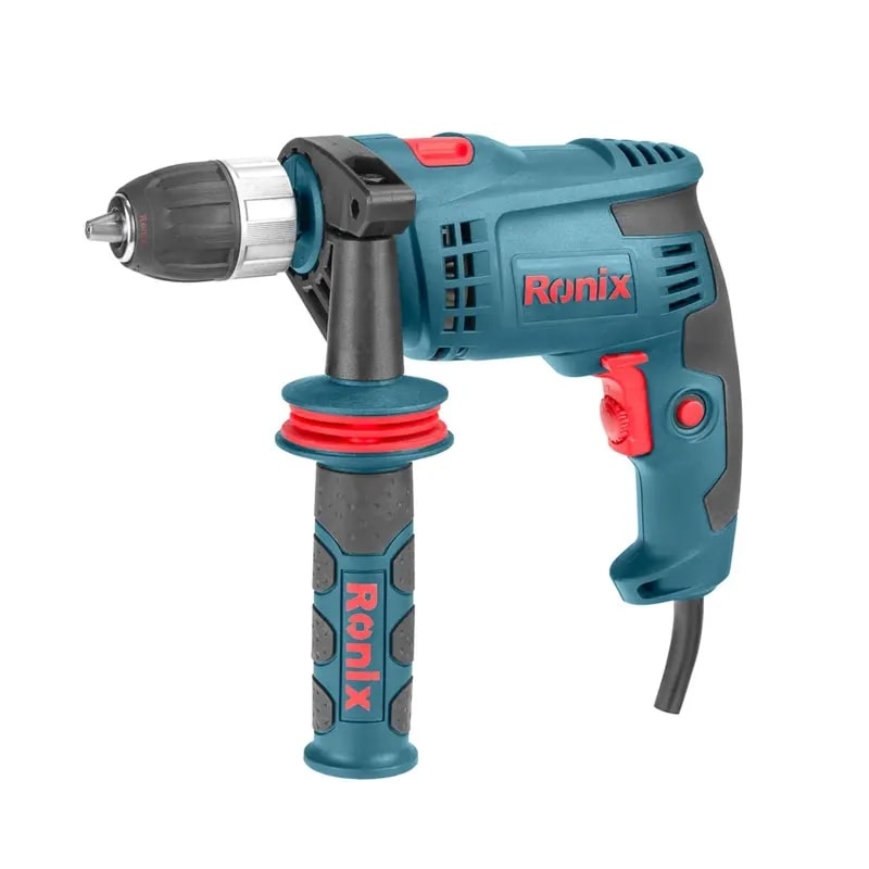 خرید دریل 13 میلی متری چکشی اتوماتیک 710 وات رونیکس مدل Ronix 2271K | ابزار 3