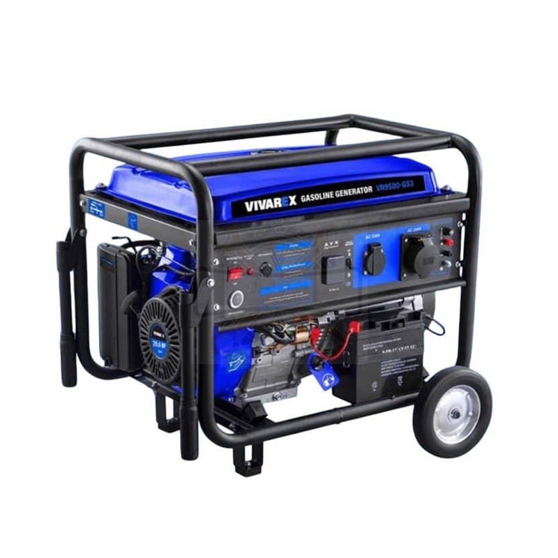موتور برق سه‌گانه استارتی 9500 وات ویوارکس مدل VIVAREX 9500-GS3 | ابزار 3