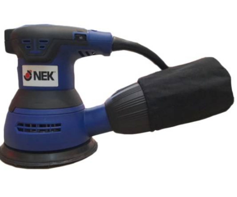 سنباده لرزان گرد اوربیتال الکترونیک 125 میلیمتر نک مدل NEK 3512OS-ابزار سه
