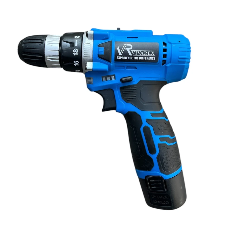 مجموعه 30 عددی پیچ‌گوشتی شارژی 12 ولت ویوارکس مدل Vivarex VR1210V-22A