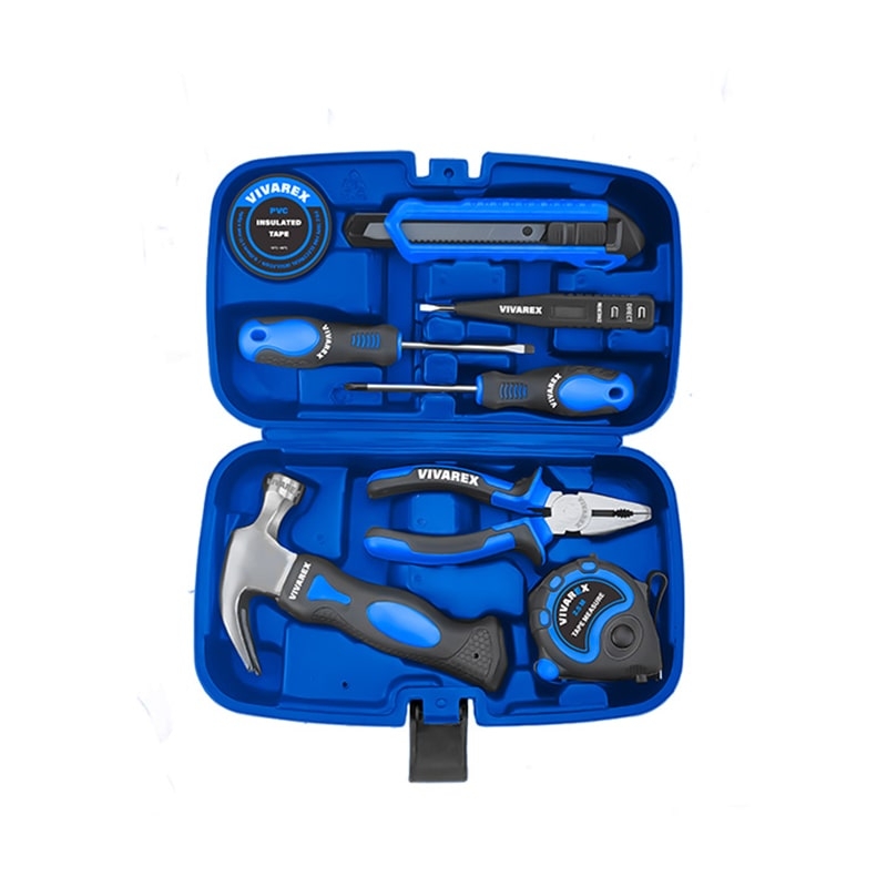 کیت 8 پارچه ابزار دستی ویوارکس مدل VR0008-HTK در کیف حمل | ابزار 3