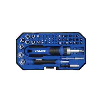 ست 55 عددی پیچ‌گوشتی و بیت ویوارکس مدل VR5565-SD در کیف مقاوم | ابزار 3