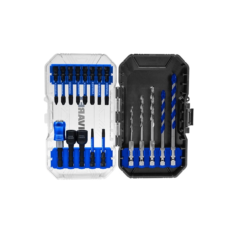 ست 18 عددی پیچ‌گوشتی و مته ویوارکس مدل VR1865-BS در کیف حمل | ابزار 3