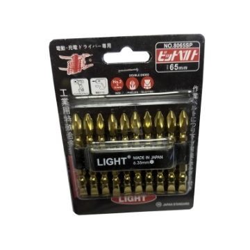 نوک پیچ گوشتی دوسو و چهارسو طلایی 6.5 سانت لایت مدل 8065SP مناسب تعمیرات دقیق | ابزار 3