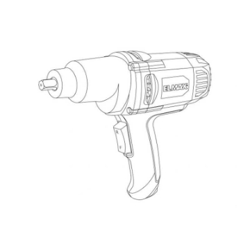 آچار بکس برقی ۹۰۰ وات المکس مدل Elmax I.W 3456 مناسب کارهای صنعتی | ابزار 3