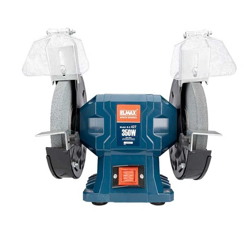 تصویر  سنگ دو طرفه رومیزی 17.5 سانت 350 وات المکس مدل Elmax B.G 427