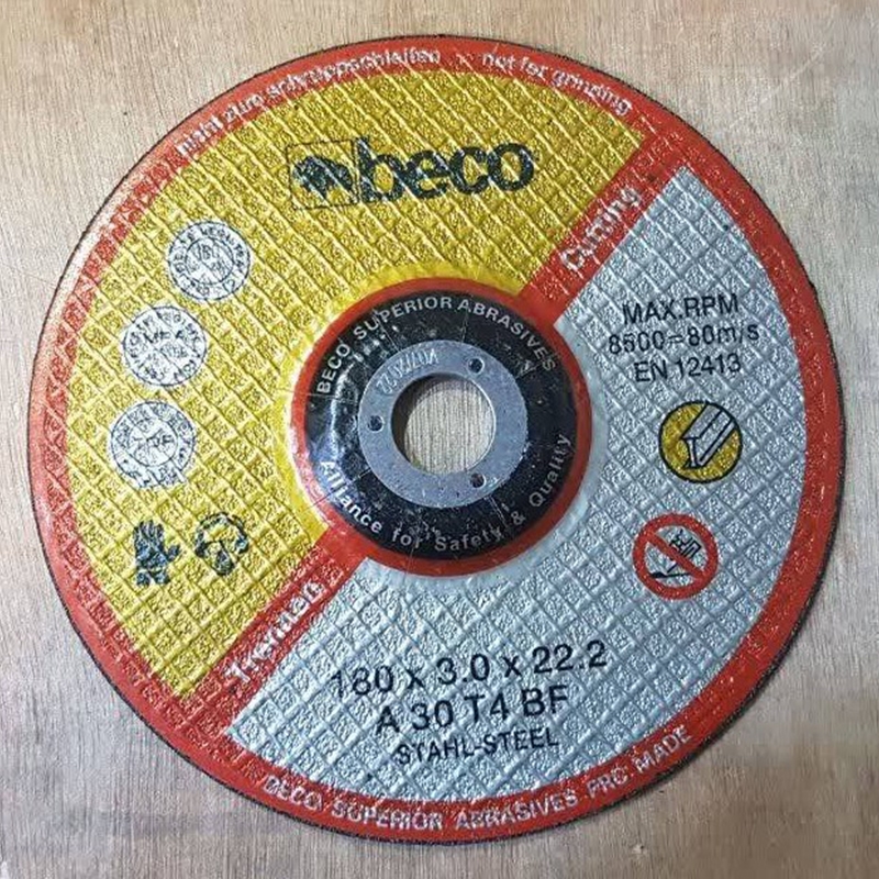 تصویر  سنگ برش آهن 22.2*3*180 بکو مدل Beco BR18030