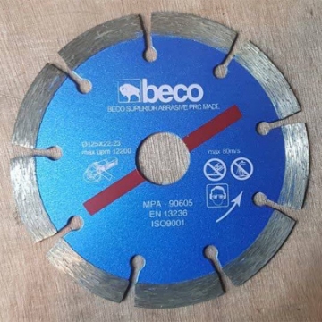 تصویر  صفحه گرانیت بر مینی 125 سایز  22.2*125 بکو مدل Beco GR125