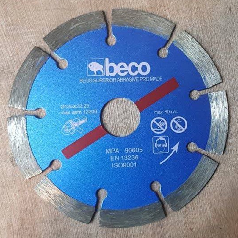 تصویر  صفحه گرانیت بر مینی 125 سایز  22.2*125 بکو مدل Beco GR125