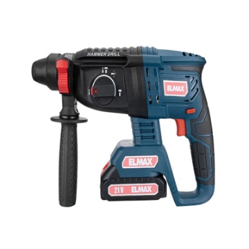 بتن‌کن شارژی ۲۱ ولت المکس مدل Elmax C.R 4501 مناسب سوراخ‌کاری و تخریب سبک | ابزار 3