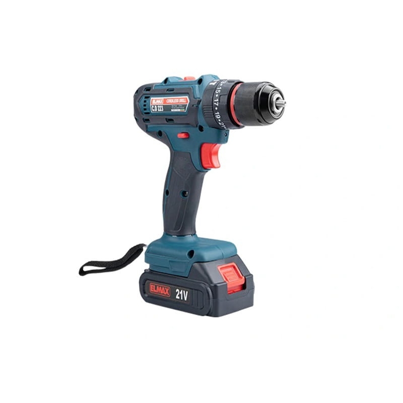 دریل شارژی ۲۱ ولت المکس مدل Elmax C.D 223 مناسب سوراخ‌کاری و پیچ‌کاری | ابزار 3