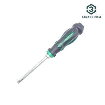 تصویر  پیچ‌گوشتی دستی با سری قابل تعویض دوسو و چهارسو کنیوس KENUS