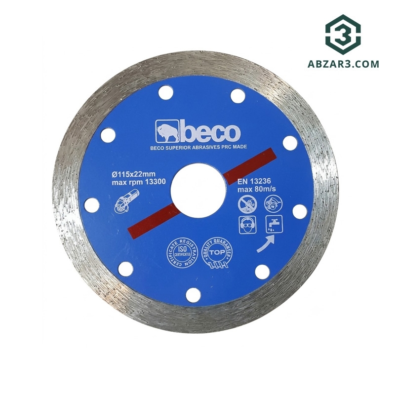 تصویر  صفحه سرامیک بر مینی 115 سایز 22.2*115 بکو مدل Beco SR115