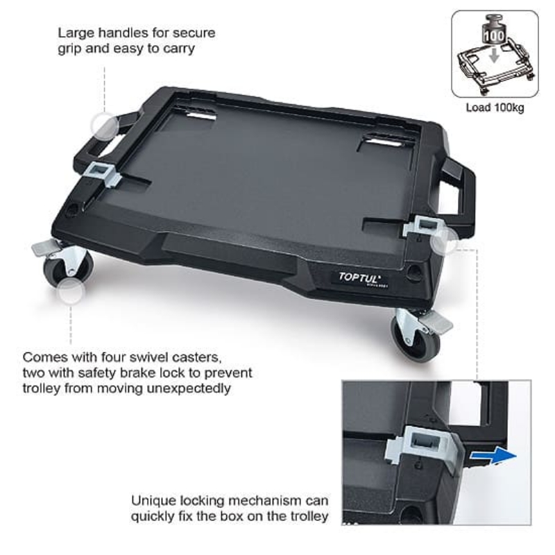 تصویر  Stand under wheeled toolbox