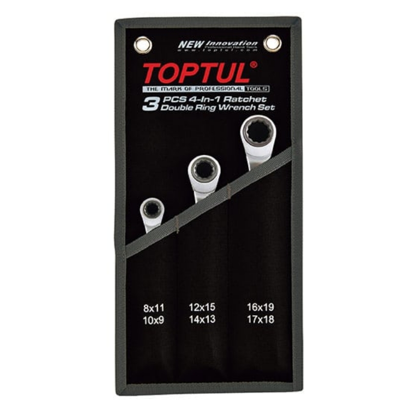 تصویر  سری آچار دو سر رینگ 3 عددی